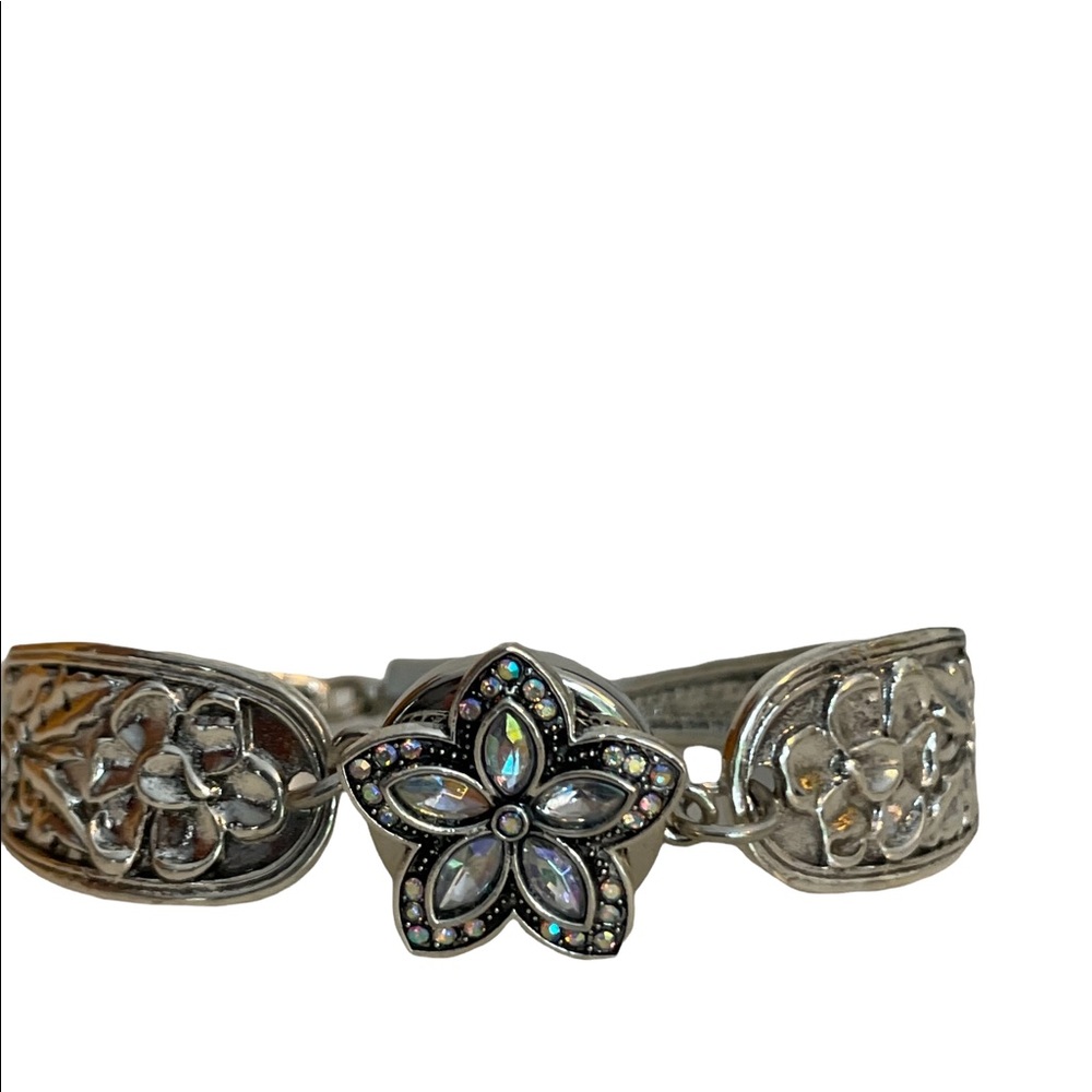 Silver Rhinestone Bracelet